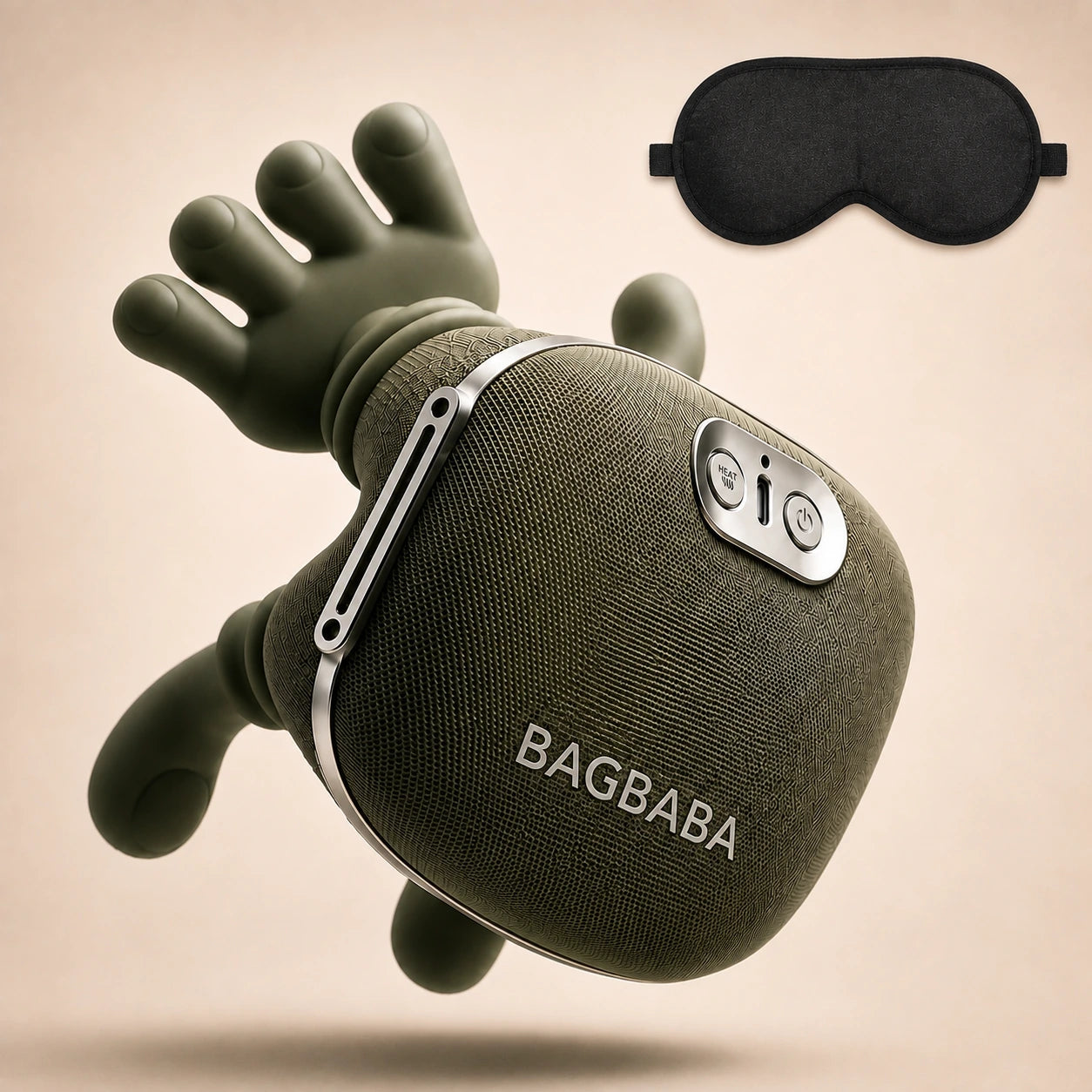 BAGBABA™ Pro Palm & Body Massager | Relief & Heat Therapy