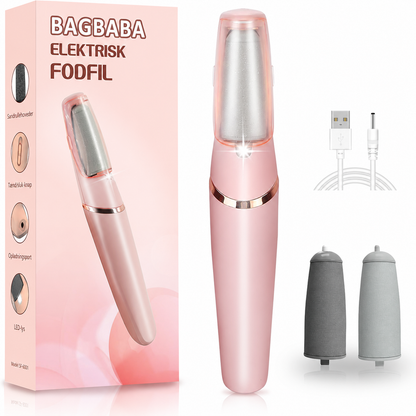 BAGBABA Sole Pro – Elektrisk Fodfil ⭐