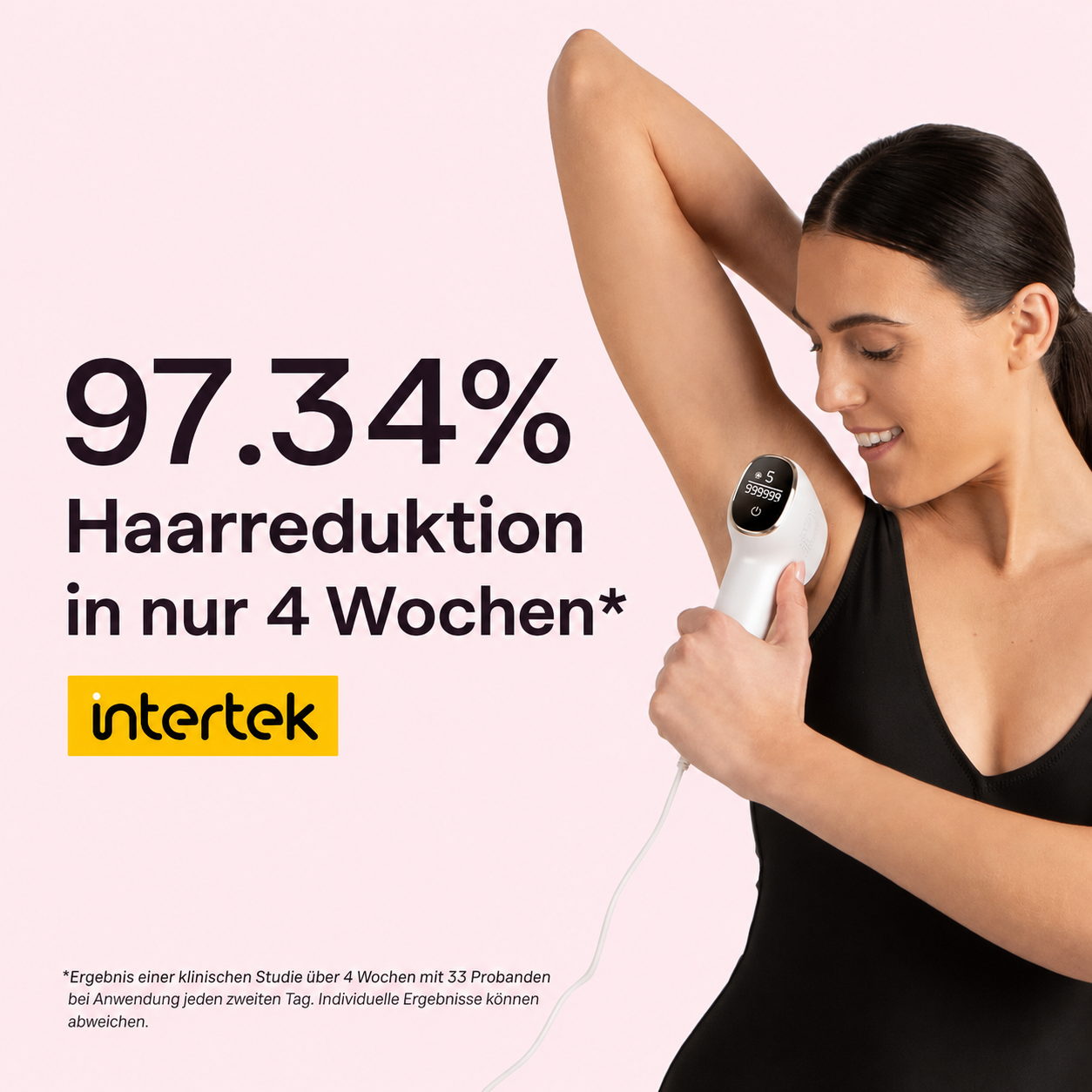 IPL Haarentfernungsgerät – Saphir-Eiskühlung für Körper & Gesicht