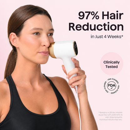 Dual-Pulse Ice Cooling IPL Hair Remover