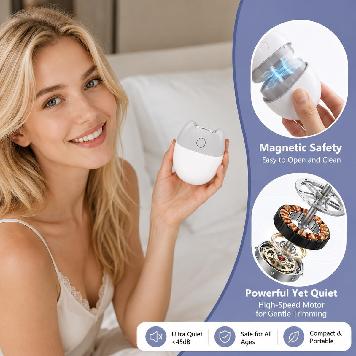 BAGBABA Electric Nail Clipper