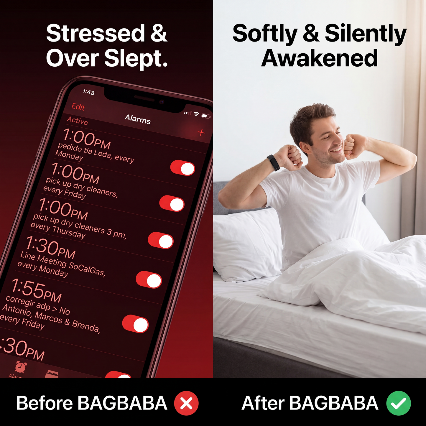 BAGBABA Vibration Alarm