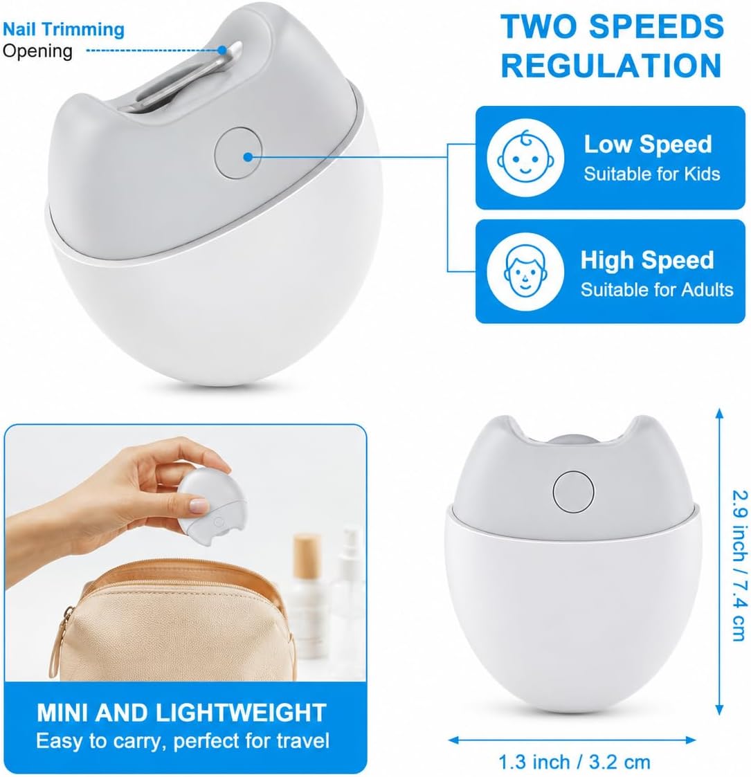 BAGBABA Electric Nail Clipper