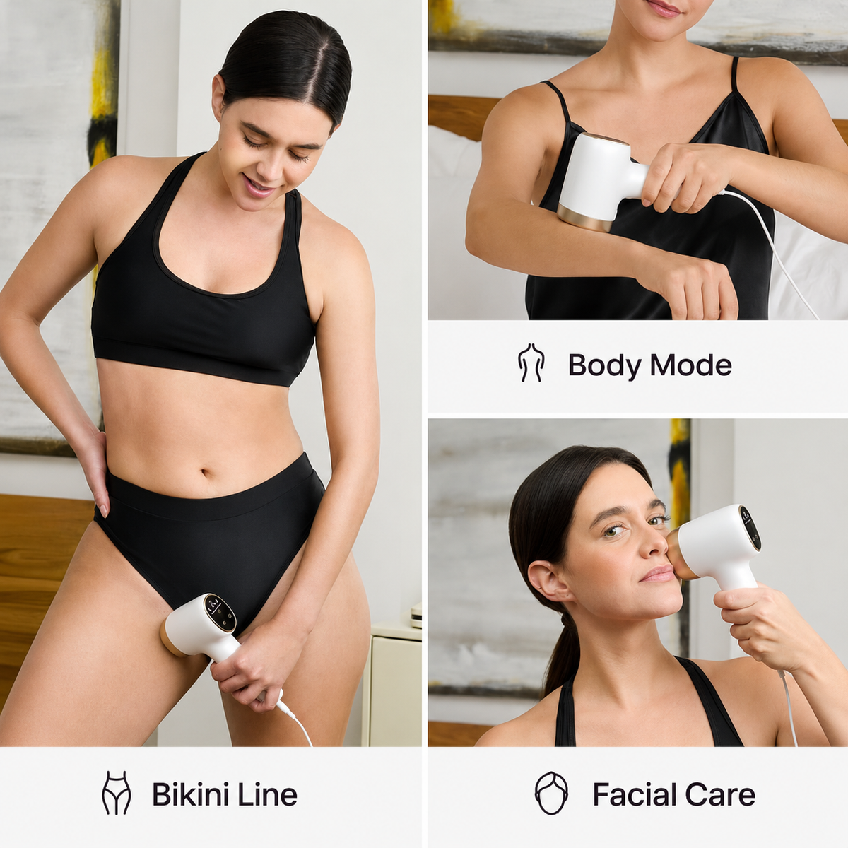 Dual-Pulse Ice Cooling IPL Hair Remover