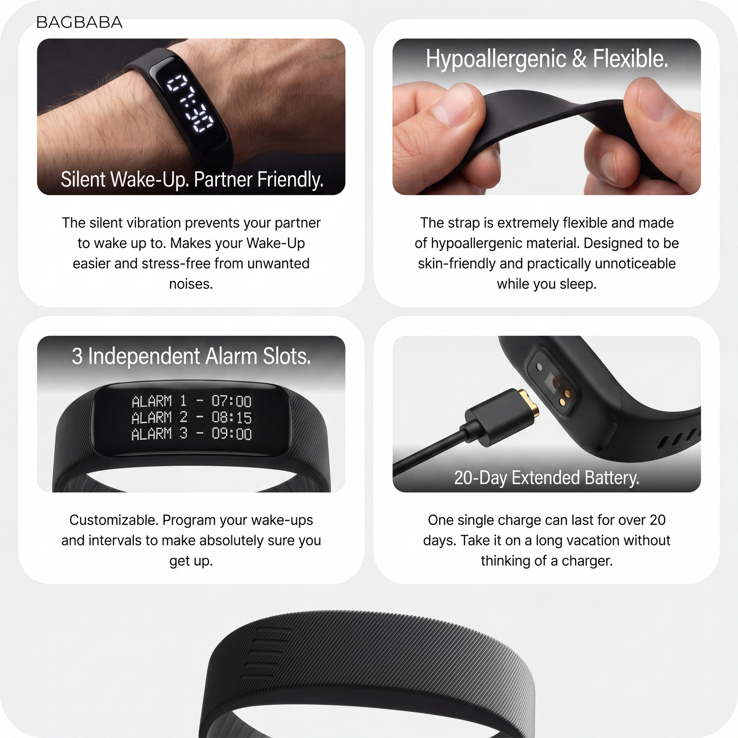BAGBABA Vibration Alarm