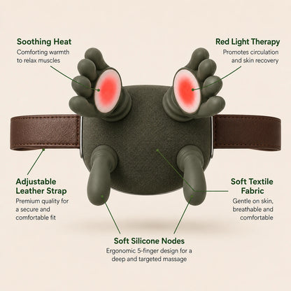 BAGBABA™ Pro Palm & Body Massager | Relief & Heat Therapy