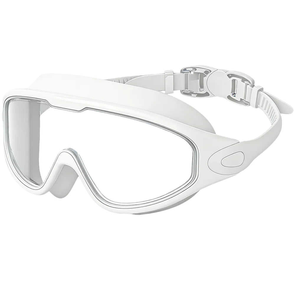 Wide-View Panoramic Leak-Proof Swim Goggles