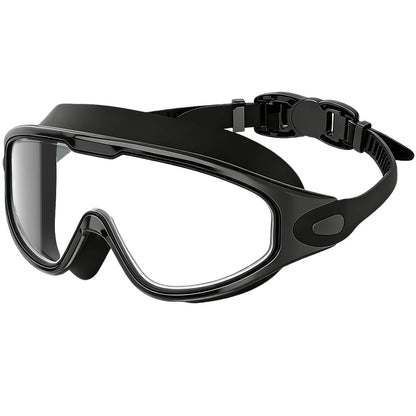 Wide-View Panoramic Leak-Proof Swim Goggles